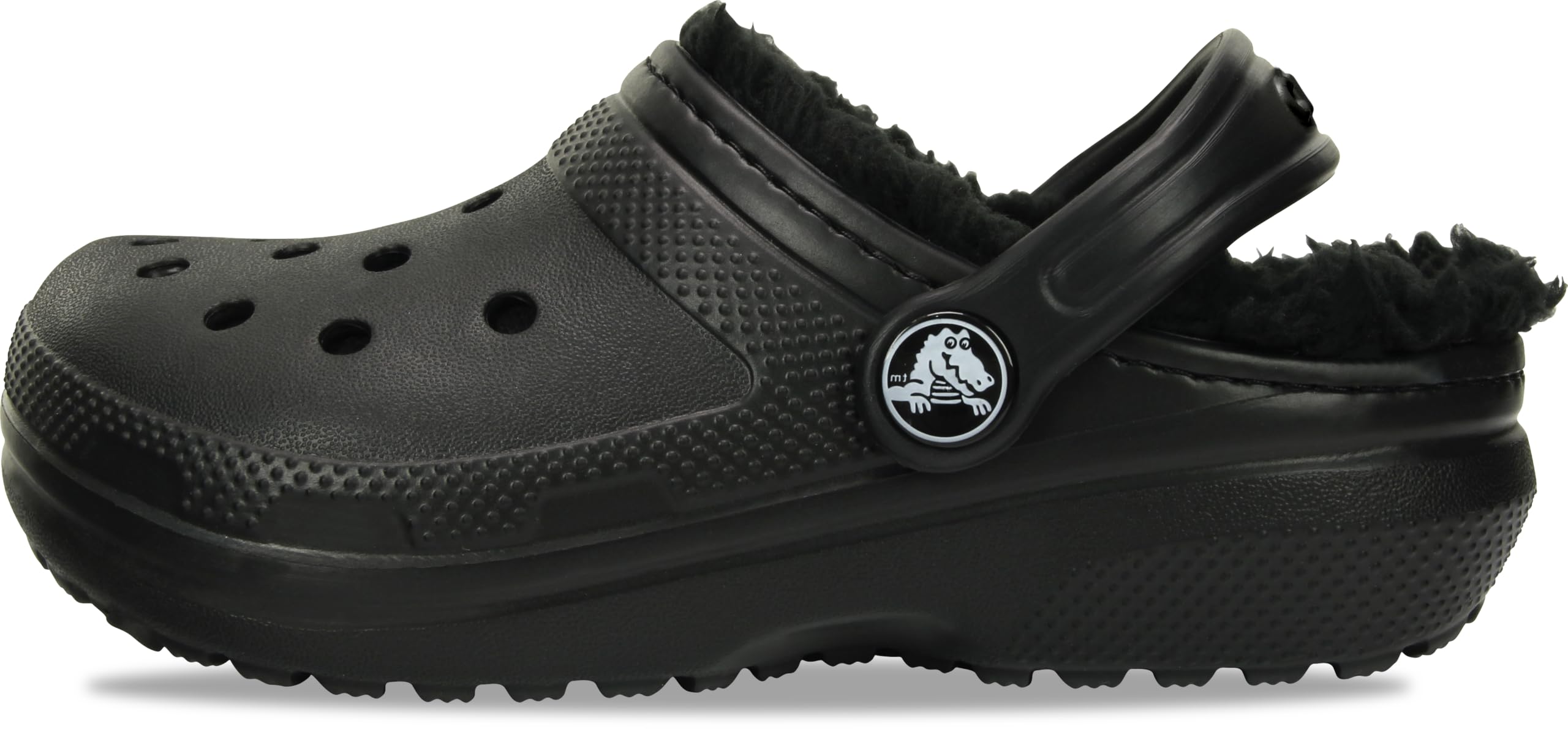 Crocs Classic Lined Clog Black (Kids)