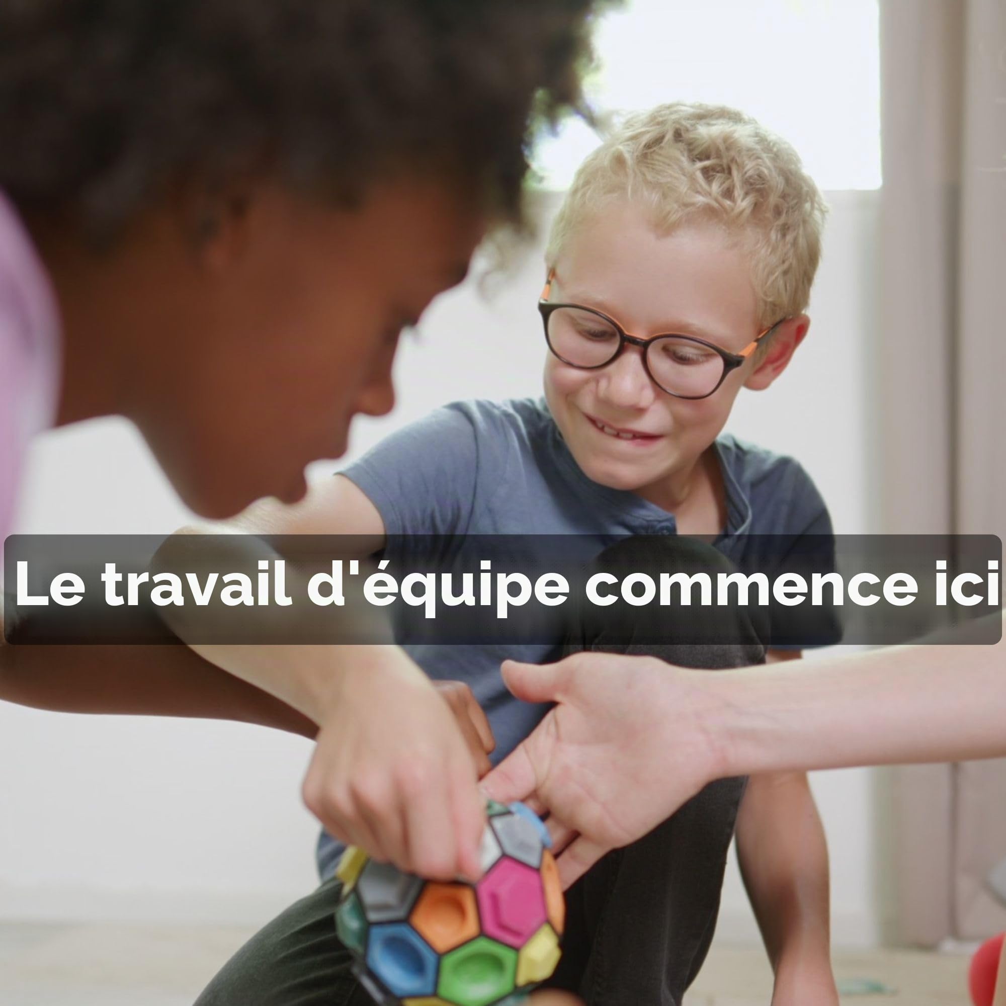 BOULDERBALL Team Climb – Jeu coopératif d'équipe et d'adresse (14+) – Travail d'équipe, concentration et réflexion stratégique – pour adolescents et adultes – Fabriqué en Italie
