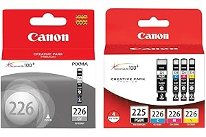 PGI-225 & CLI-226 Canon Ink Cartridges [with CLI-226 Gray]