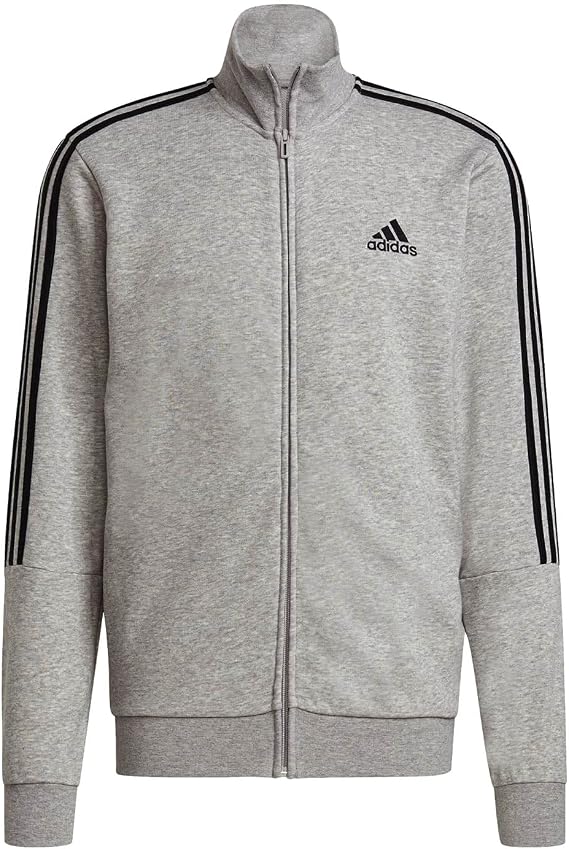 adidas Men's Basic 3-Stripes Fleece Tracksuit Tracksuit (Pack of 1)