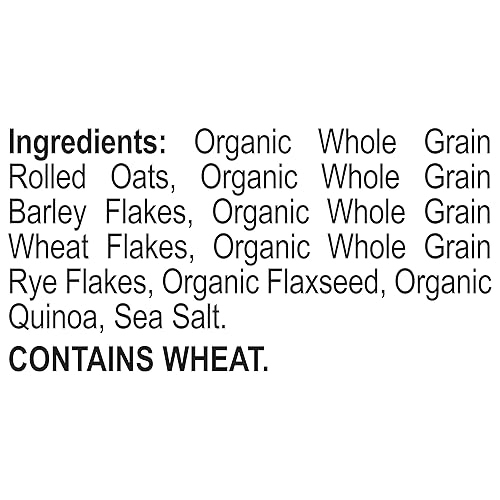 Miniatura 4 de Better Oats Bare Organic - Paquetes de cereales calientes multigrano, avena instantánea, textura gruesa y abundante, orgánico USDA, caja de 8 bolsas