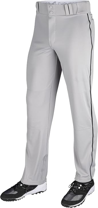 Champro Unisex Adult Triple Crown Open-Bottom Baseball Pants with Braid
