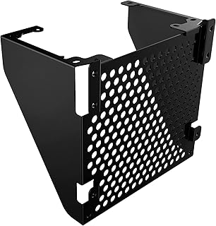 Cooler Master NR200 ATX PSU Bracket, ATX Power Supply Support for MasterBox NR200 & NR200P, Modular Mounting Options, Ventilated Design, Easy to Install - Steel, Black