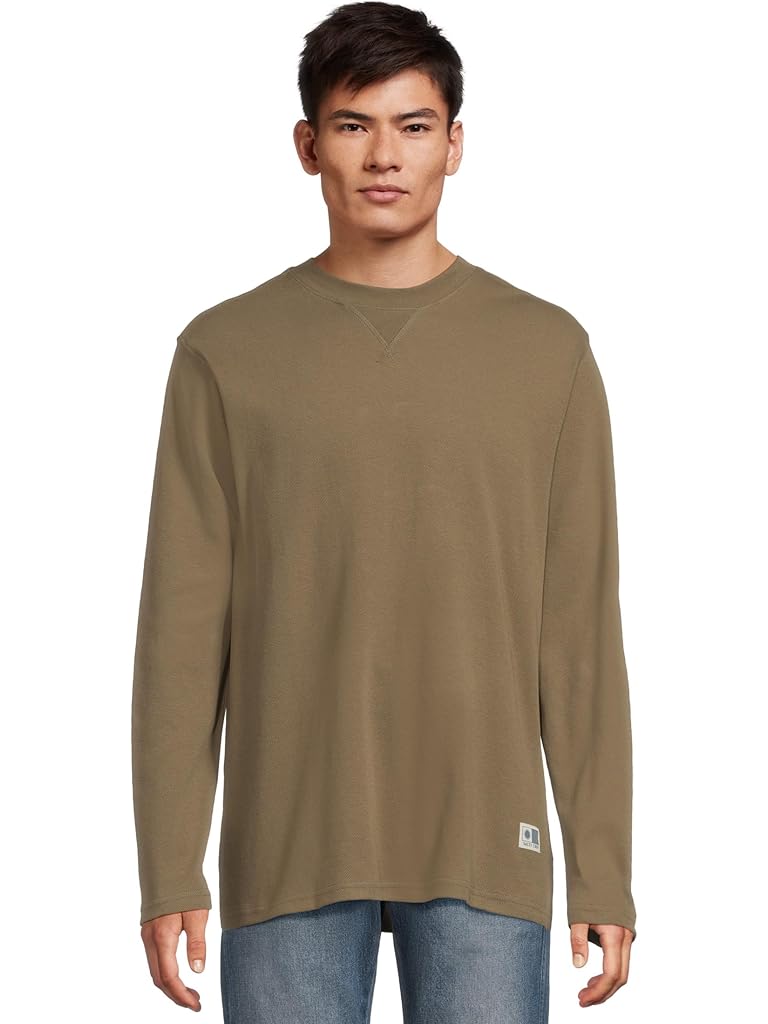 Green Salty Crew Cast Off Long Sleeve Thermal