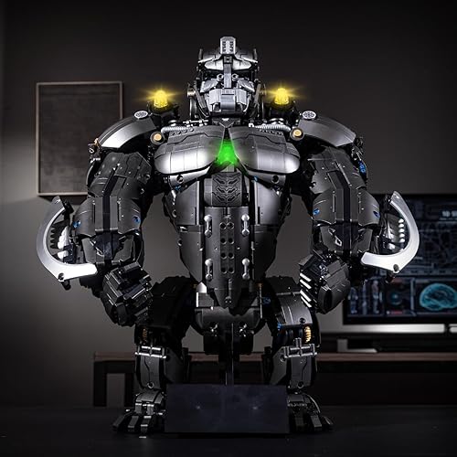 Miniatura 3 de UNCLE BRICK King Kong Mecha - Juego de construcción de robot transformador para adultos, compatible con transformación de Lego, Godzilla x Kong