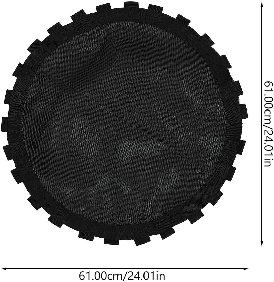 Replacement Jumping Mat for Trampoline Cushion Accessory Uv-Resistant Mesh Cloth Precise Sewing for Bounce Easy to Install Fits Trampolines with Springs
