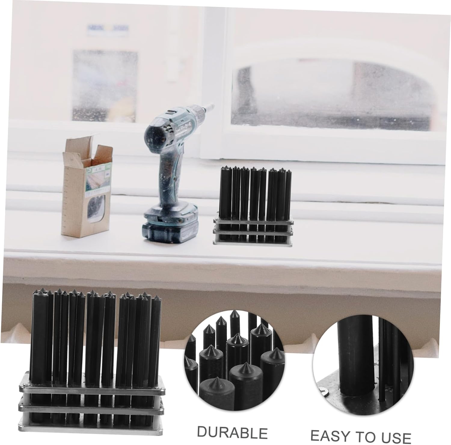 28-Piece Cylindrical Punch Set with Non-Slip Base for Woodworking and Maintenance Tools Precision Transfer Punches for DIY Projects and Mechanical Repairs