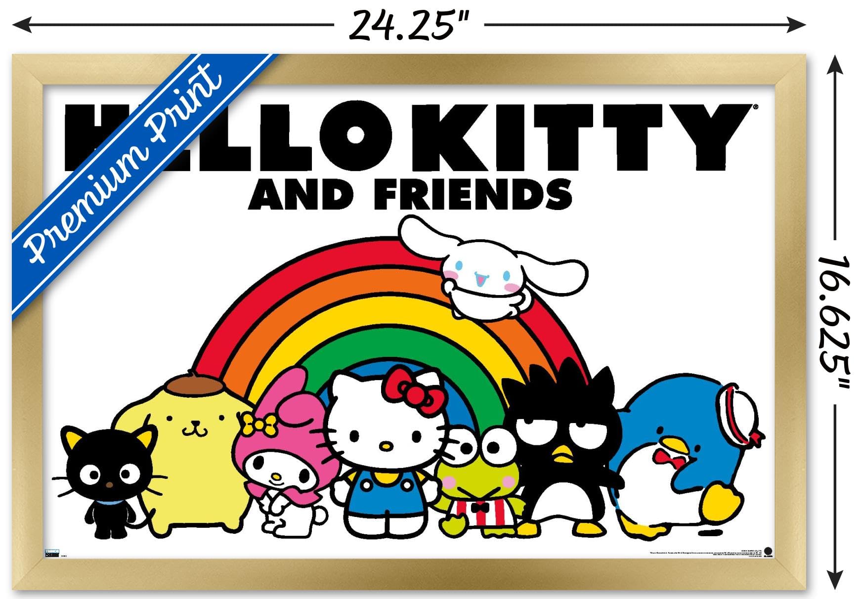 Amazon.com: Trends International Hello Kitty and Friends: 21 Core