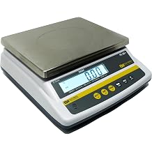 Aquos Digital Food Scale Commercial Kitchen Scale with Rechargeable Battery, NTEP Class III Legal for Trade Scale, Large Stainless Steel Platform, Food & Meat Scale for Baking & Retail PX6