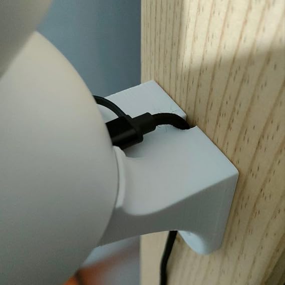 Mi Home 360 Uyumlu Kamera Duvar Askı Aparatı - Güvenlik Kamerası Sabitleme Standı (Beyaz)