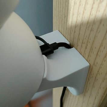 Mi Home 360 Uyumlu Kamera Duvar Askı Aparatı - Güvenlik Kamerası Sabitleme Standı (Beyaz)