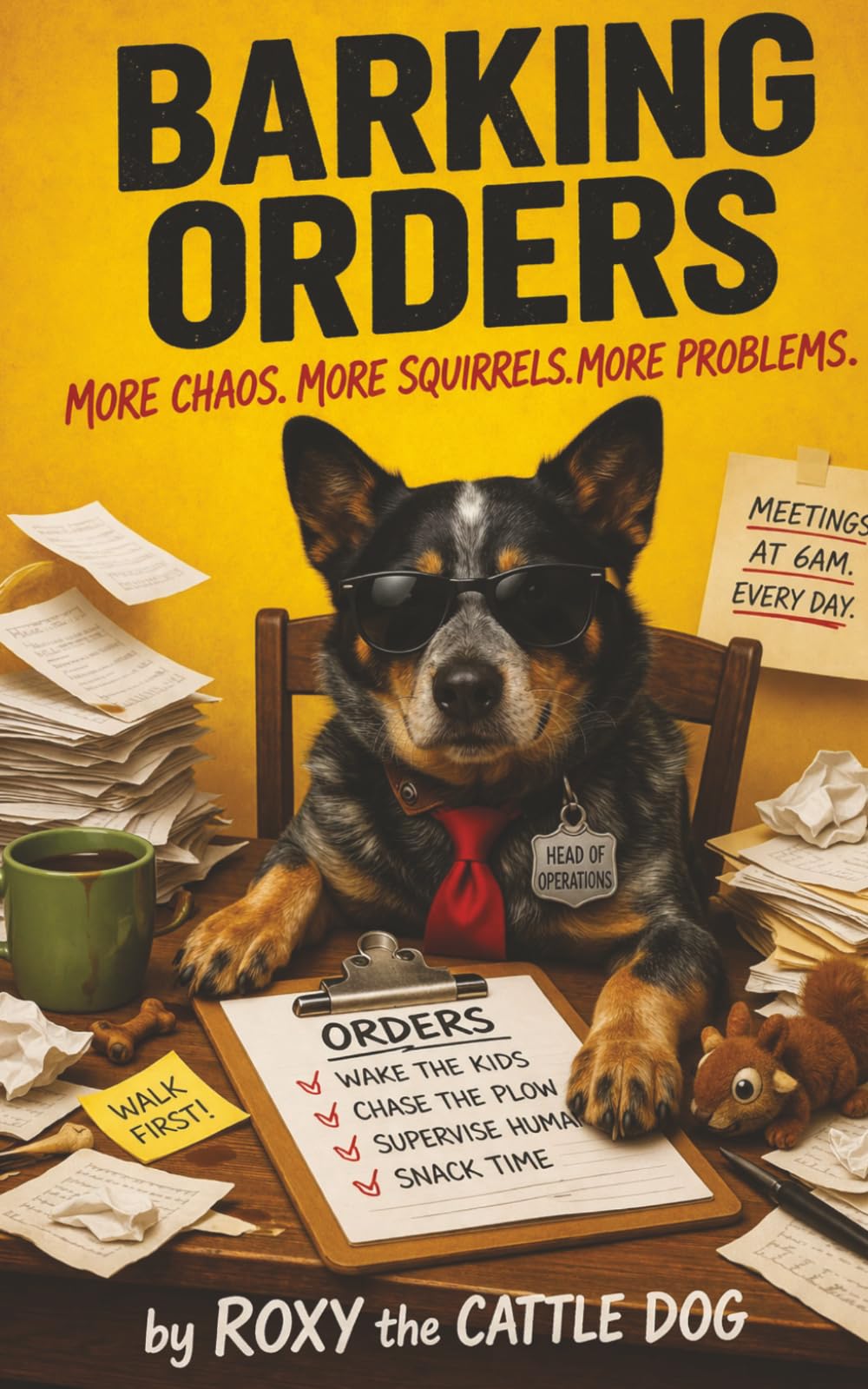 Barking Orders: More Funny Adventures of a Very Opinionated Cattle Dog: A Dog’s Diary of Chaos, Squirrels, and Running the Entire Household