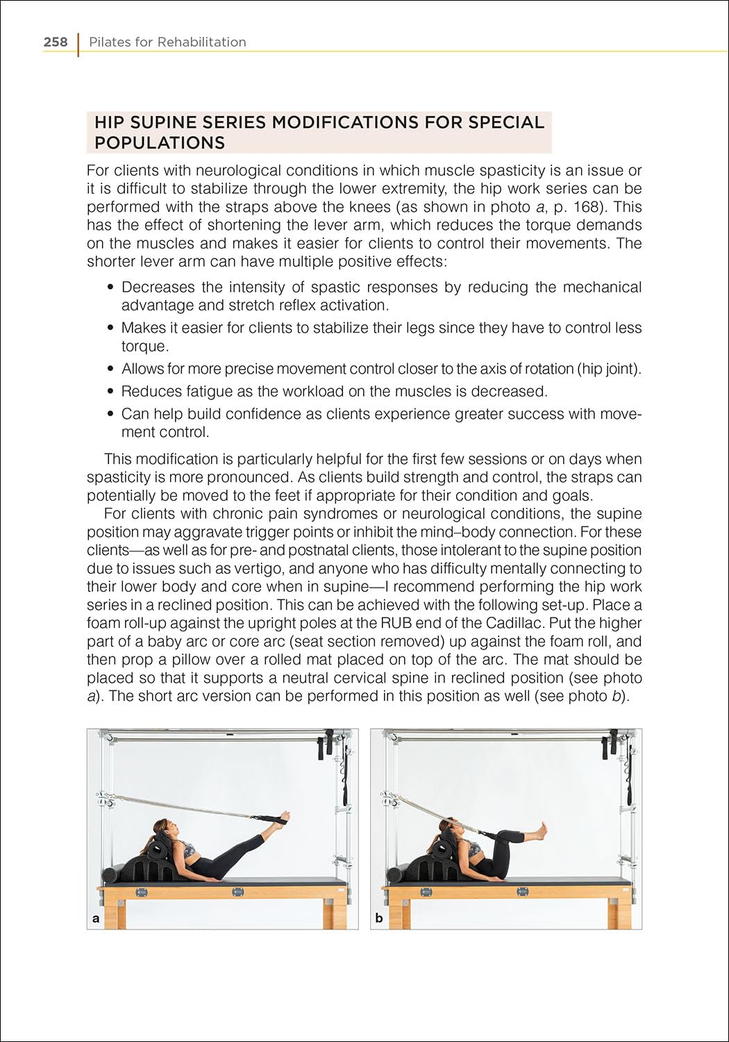 Pilates for Rehabilitation