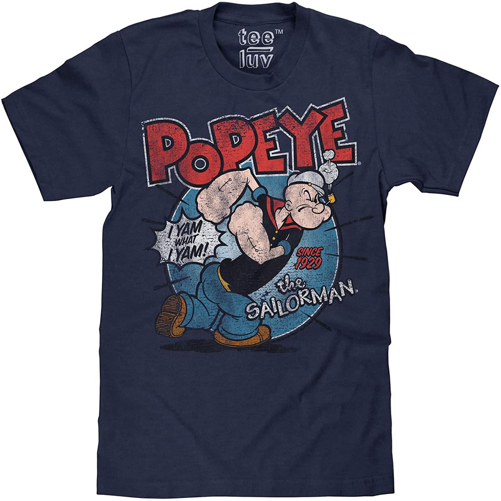 SmtSecLSHPopeye The Sailorman Men's T Shirt