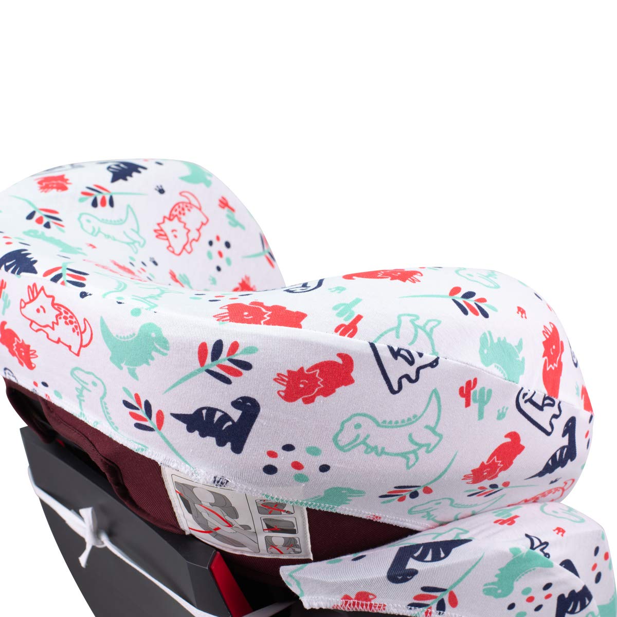 JYOKO KIDS Fodera per Seggiolino auto in Cotone per Bambini compatibile con Cybex Pallas Fix, 2 Fix (Dino Party)