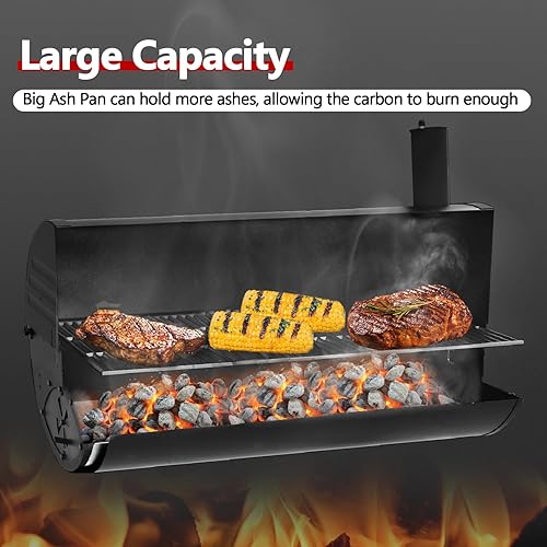 Miniatura 6 de Criditpid Cenicero de 20 pulgadas para parrilla de carbón Char-Griller 5050, 5072, 5650, 2123, 2223, 2823, 2823, 2823, pieza de repuesto de rejillas