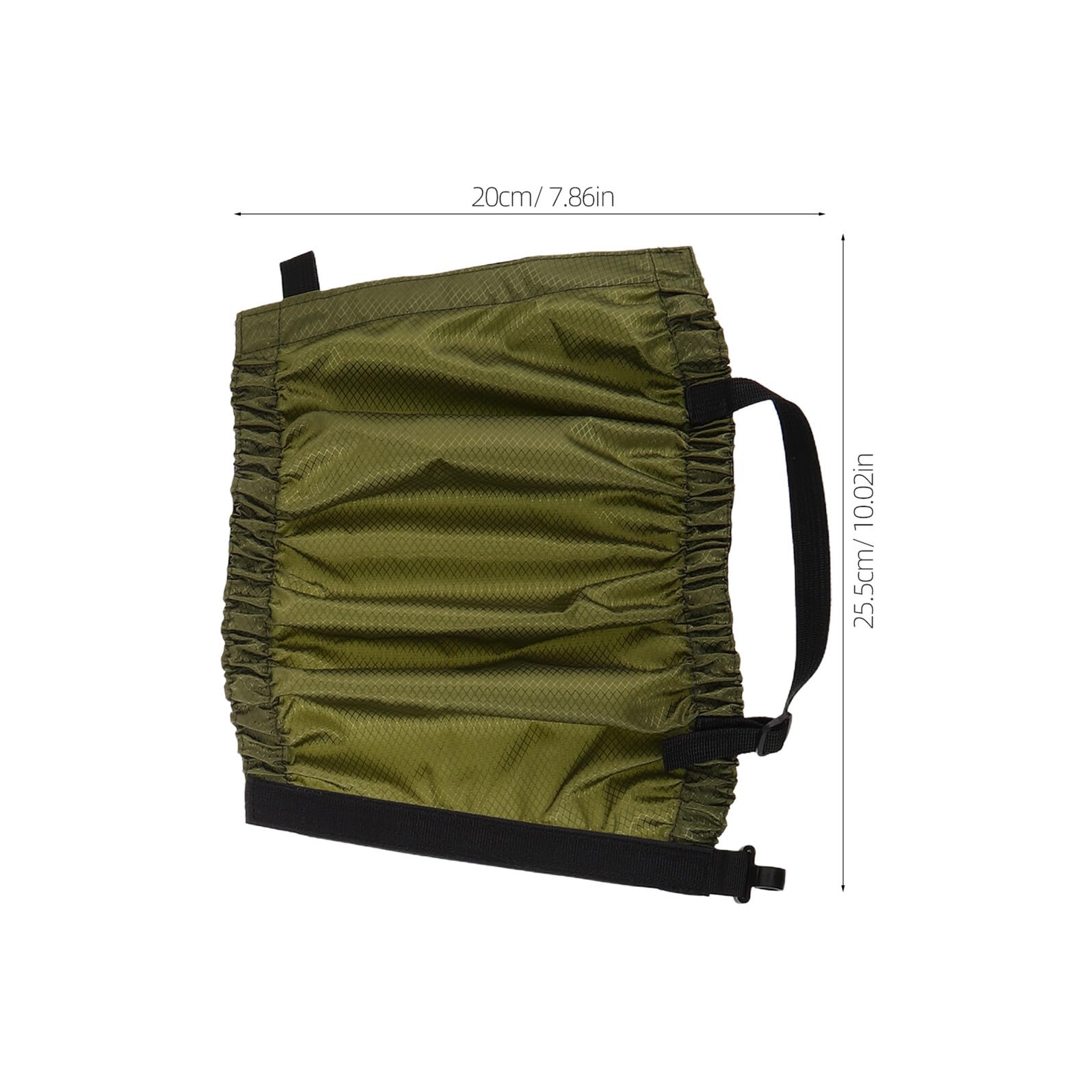 MAGICLULU 2 Paia Ghette da Trekking Impermeabili in Oxford Resistenti Neve e Fango Regolabili con Strap per Uomo e Donna Copertura Completa per Escursionismo Trail Running e Alpinismo