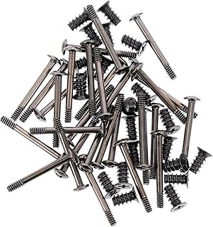 Black Electrical Outlet Tiny PC Eyeglass Screws 60pcs Computer Screw Kit Short Screws Laptop Screws Case Fan Screw Screws Set for Case Fan Case Fan Screw Kit Cooling Fan Suite Flat