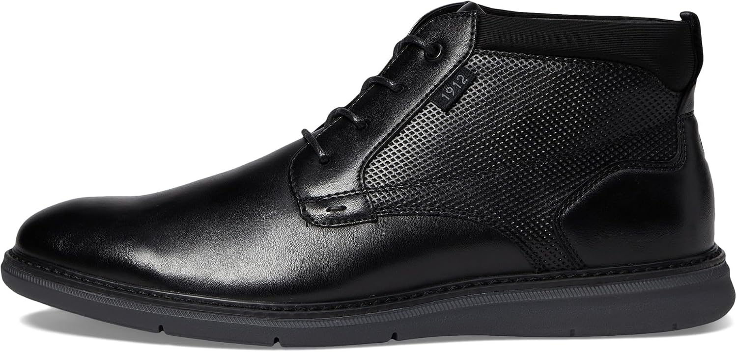 Nunn Bush Chase Plain Toe Chukka Contemporary Fashion Boot