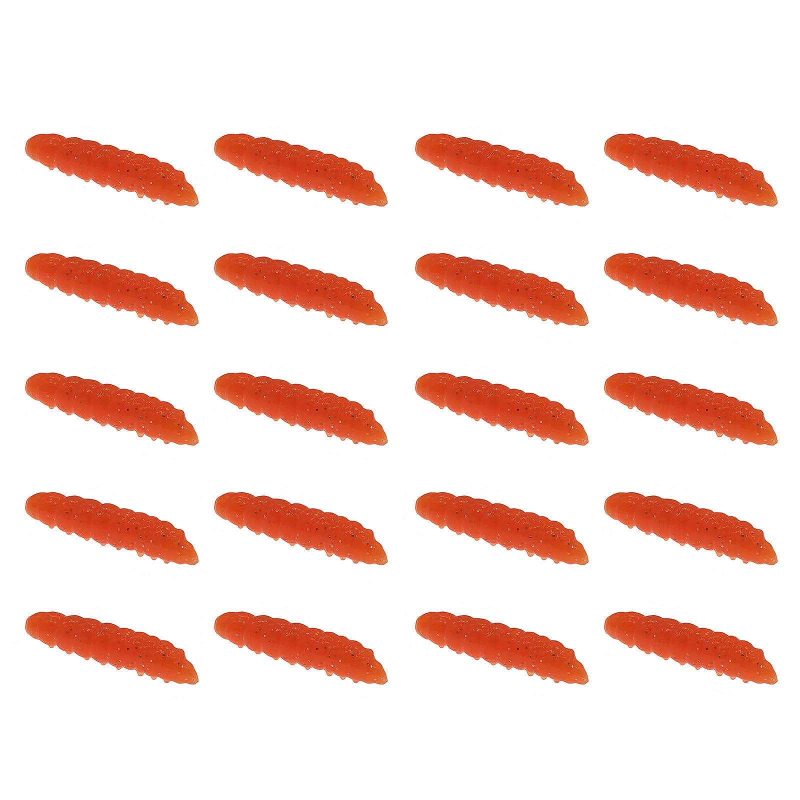 BWANGIAO 20pieces Fishing Lures 4Cm Floating Baits Simulation Soft Baits For Freshwater And Saltwater Fishing Enduring