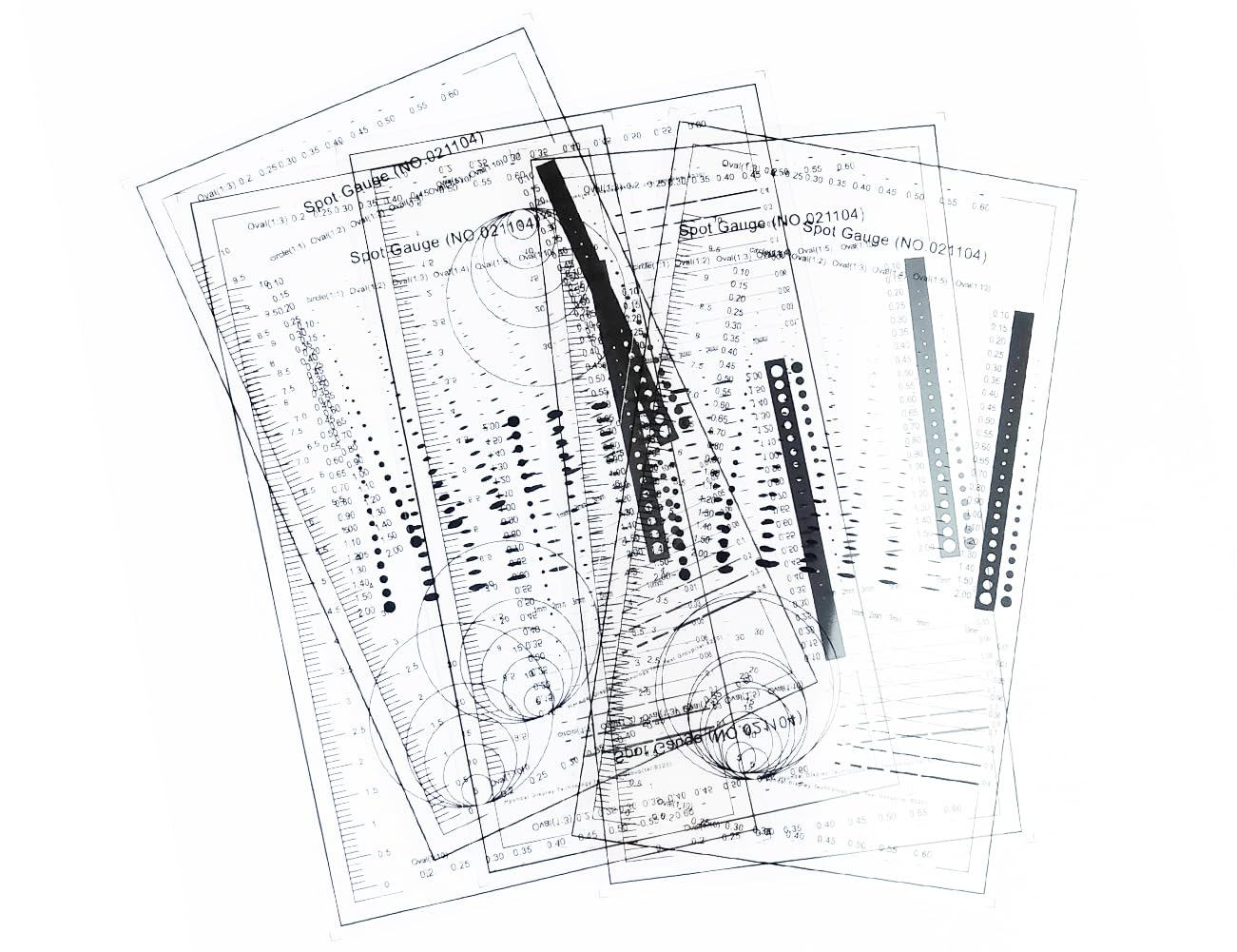 Size Estimation Chart Transparency SEC Surface Defection Inspection (5)