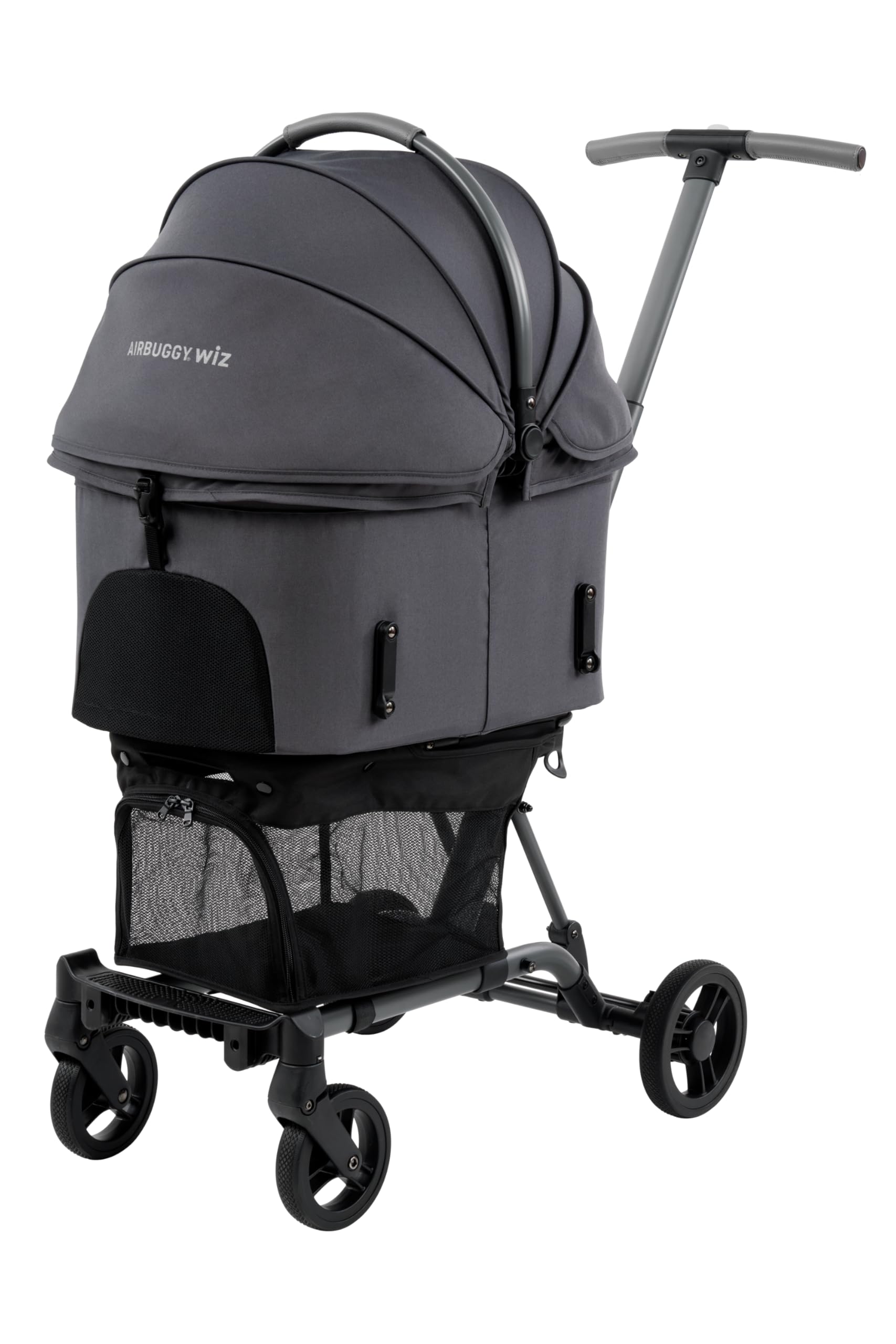 【中古】エアバギー AIRBUGGY WIZ X ブルーグレー AIRBUGGY 【特典付】 正規品 エアバギー ペットカート WIZ X
