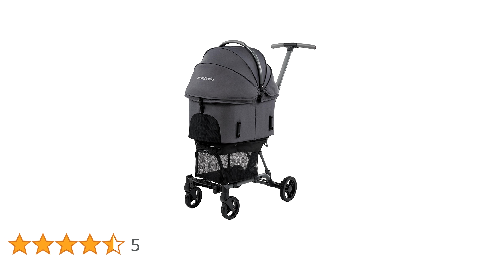 AIRBUGGY 折りたたみバギー グレー Amazon.co.jp: AIRBUGGY WIZ X DIM GREY エアバギー ウィズ