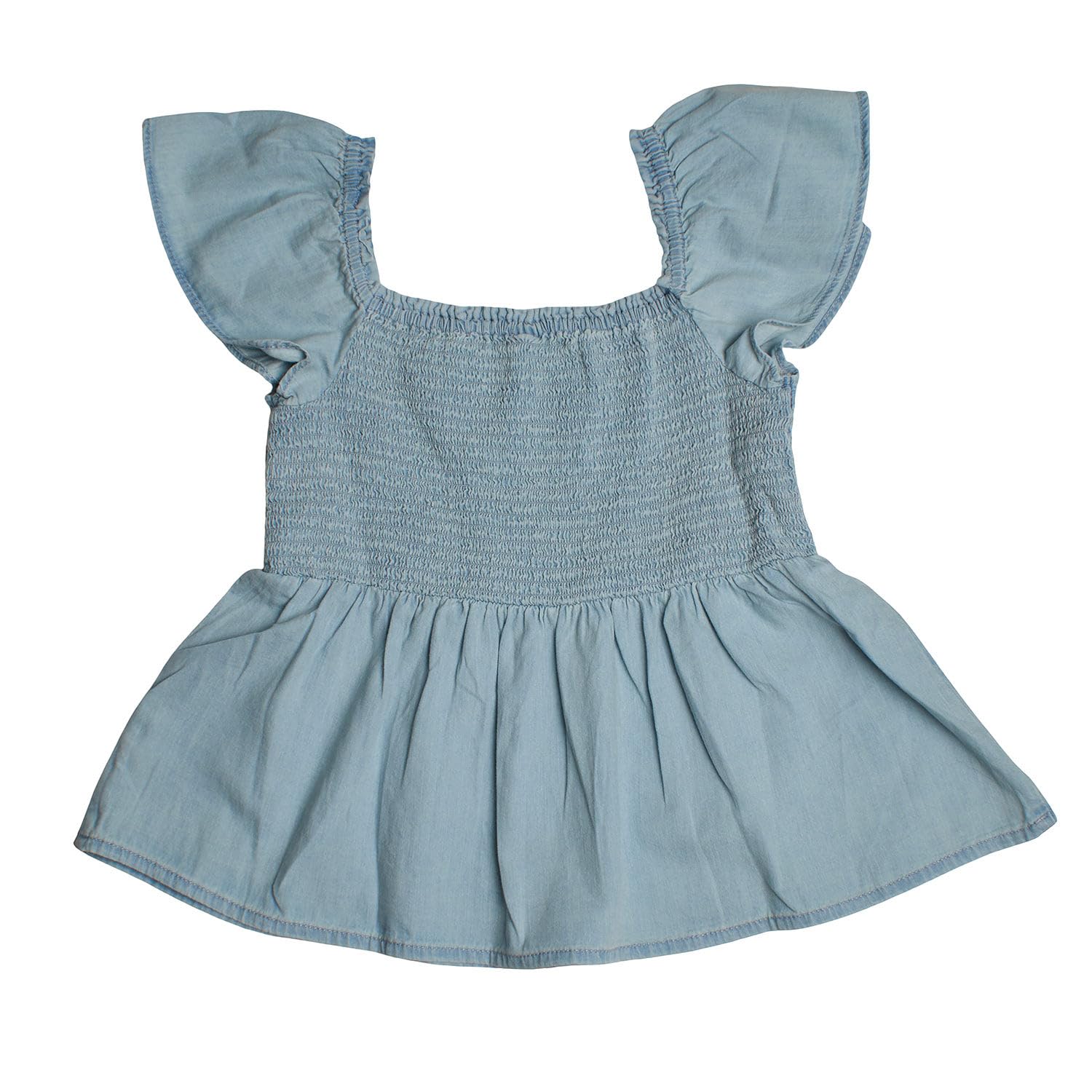 GAP Camicetta in Denim a Maniche Corte 601107 per Ragazze