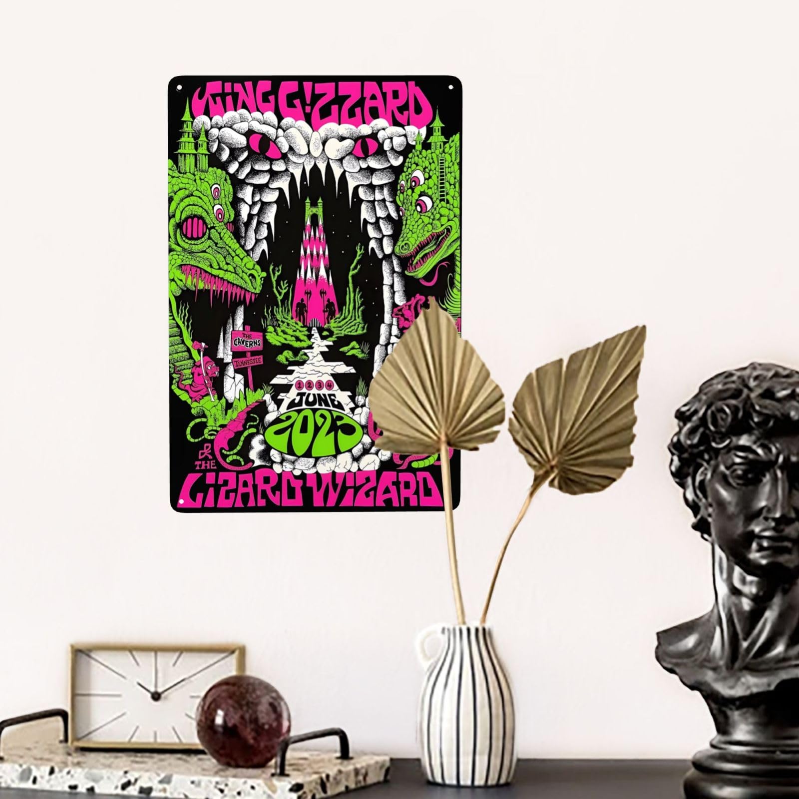 Amazon.com: MaryAPerez 8 X 12 Inches Metal Tin Sign King Gizzard