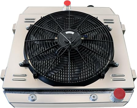 3 Row Radiator Shroud Fan for 1955 1956 1957 Chevy Bel Air One-Fifty Series V8