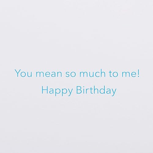 Miniatura 3 de American Greetings Tarjeta de cumpleaños romántica desplegable (Love You)