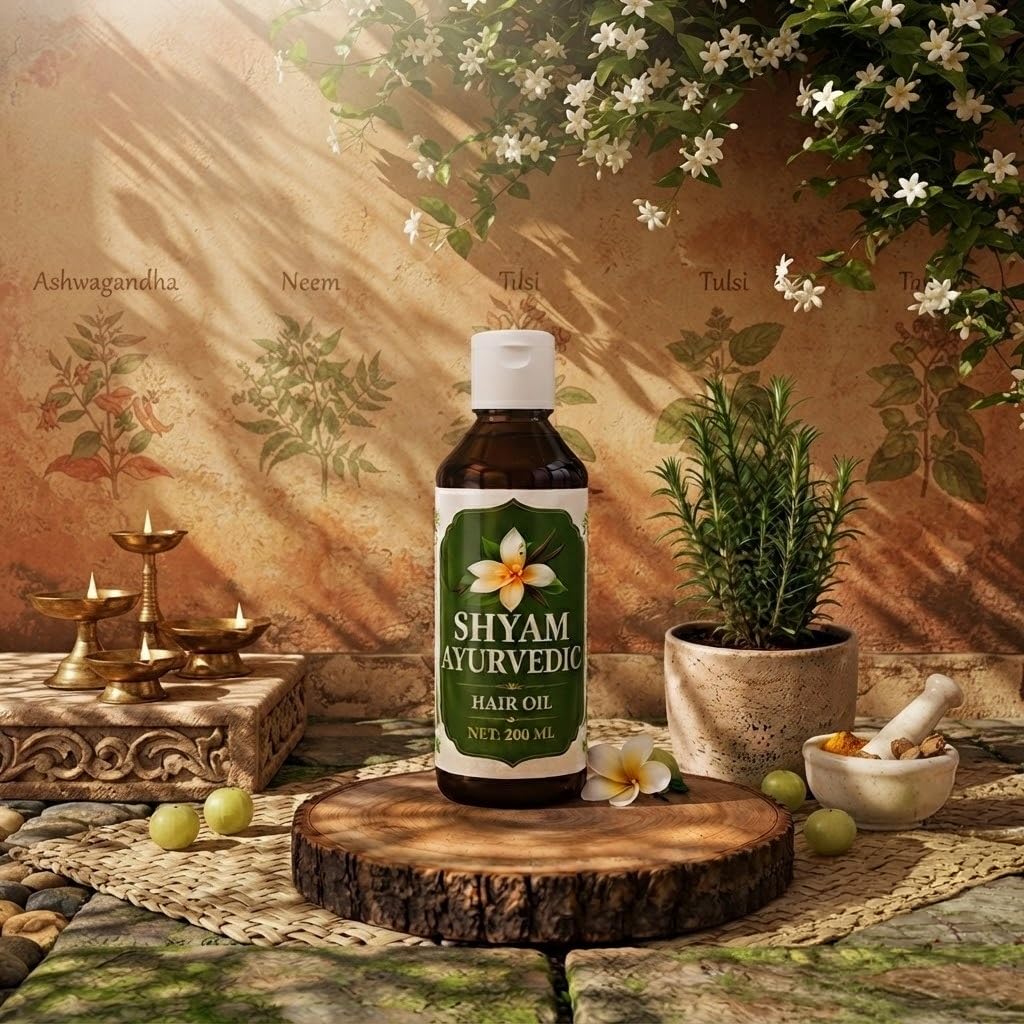 Shyam Herbal Crown Essence Hair Oil – 200 ML-image-32
