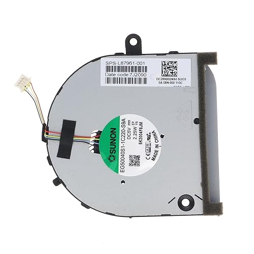 Miniatura 4 de Ventilador de refrigeración de CPU de repuesto para HP Envy 17-CG 17-CG1045CL 17M-CG 17M-CG1013DX 17M-CG0013DX L87961-001