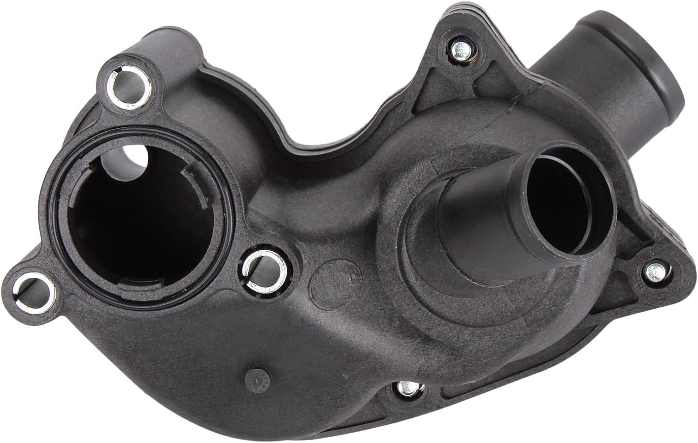 Thermostat Housing Assembly Kit with Housing & Sensor 5R3Z8592BA Compatible with For-d Mustang 4.0L V6 Explorer Mercury Mountaineer