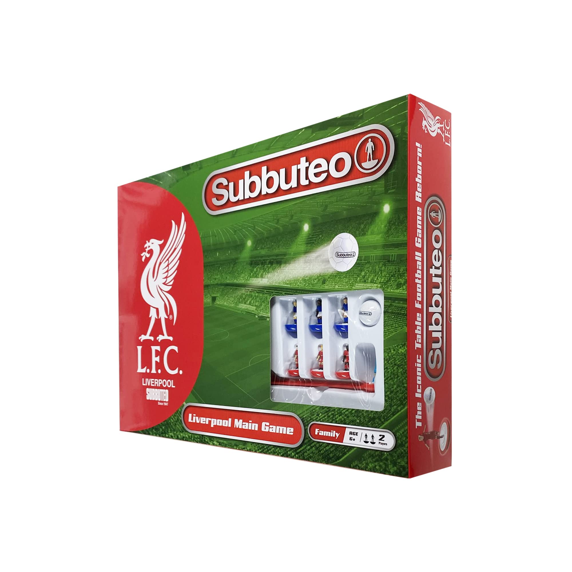 Subbuteo U08577 Liverpool FC Jeu Officiel Rouge À partir de 6 Ans