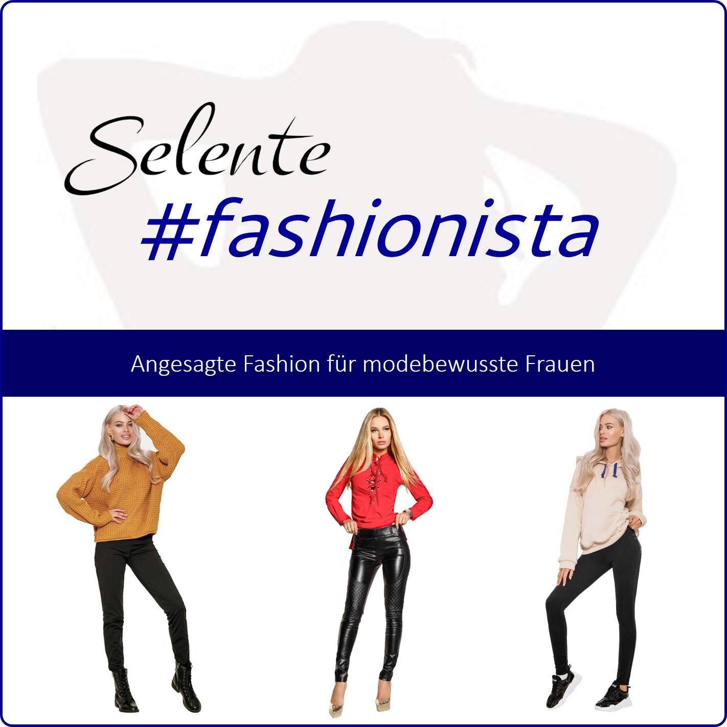 Selente #Fashionista Damen verführerisches Top/Shirt/Bluse mit Spitze und transparentem Mesh (Made in EU)