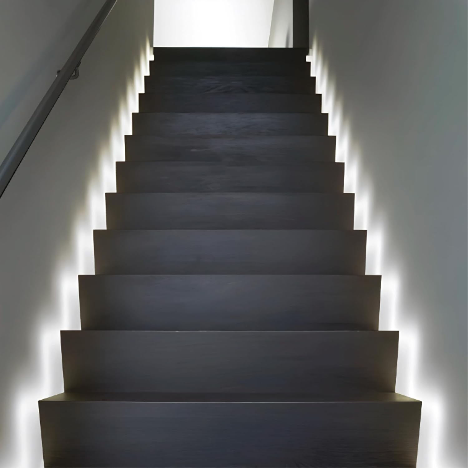 LED Lighting 12V 16.4ft UL Listed Cool White 2835 SMD Zig-Zag LED Strip Lights Dimmable 660lm/m 6.2W/m 300 LEDs 60 LEDs/m IP33 Non-Waterproof. S Shape Angle Turning Capable - Image 9