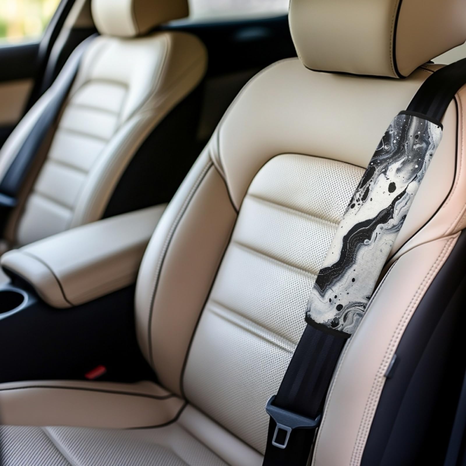 Protector Cinturon Coche Funda Almohadilla Cinturon Coche 21.6x29.7cm/6 Pcs