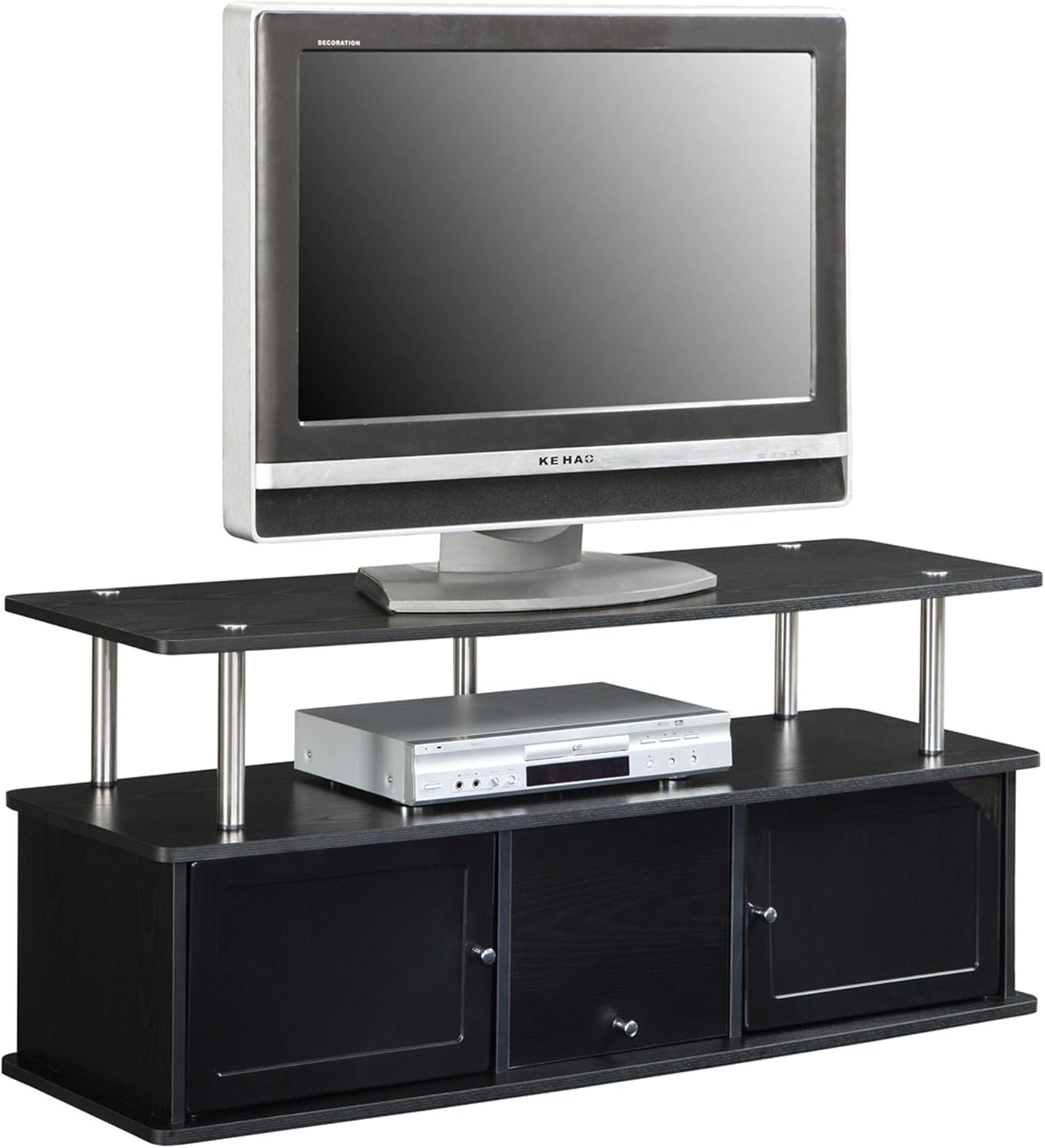 Buy Convenience Concepts Designs2go Tv Stand With 3 Cabinets