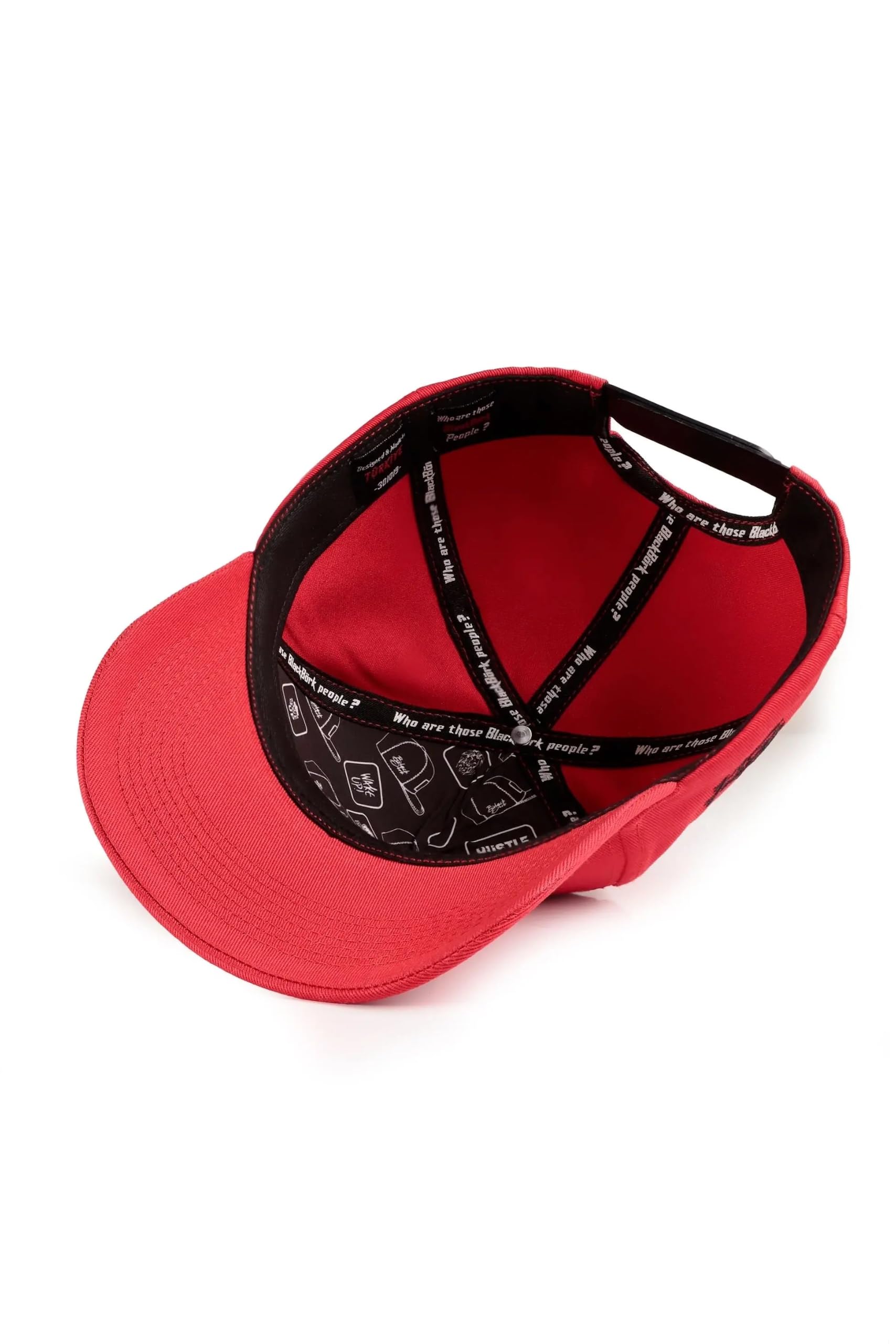 Gorra Roja Béisbol - Gorra con Parche Intercambiable, Unisex, Talla Única