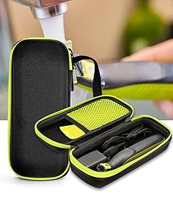 Custodia rigida da viaggio per il trasporto, borsa organizzatrice portatile, Fluorescente., 16.5x6.5x5.5 cm, Portatile