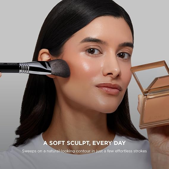 Sigma Beauty F23 Soft Angle ContourTM Brush, Angled Contour Blending Brush