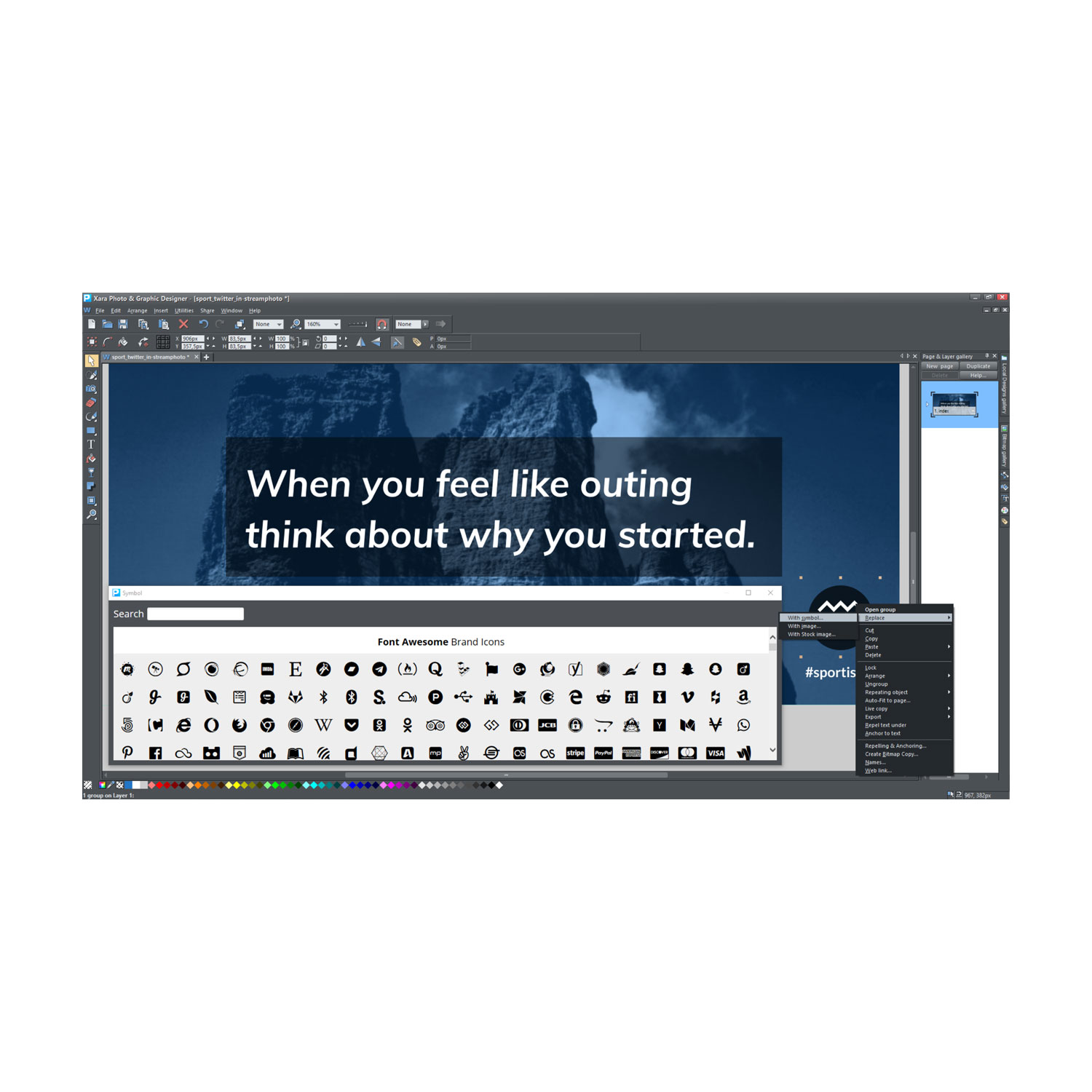 MAGIX Photo & Graphic Designer 15 Grafikdesign Bildbearbeitung Illustrationen Software Download