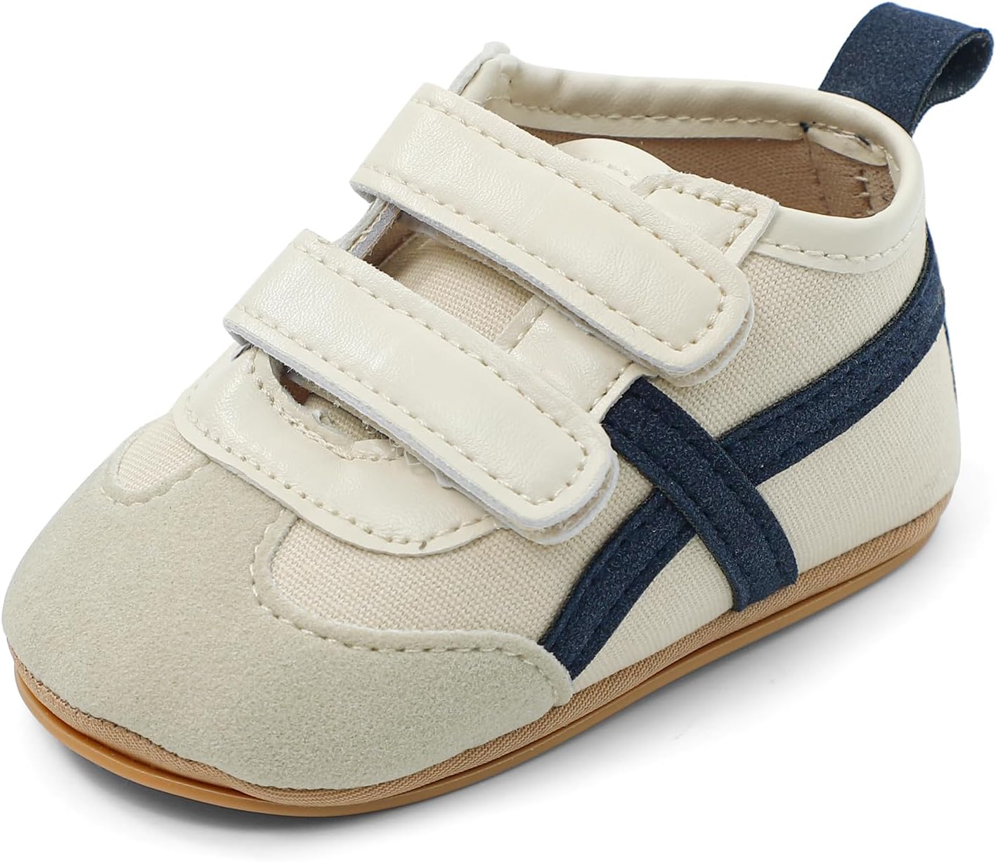 Unisex Baby Boy Girl Newborn First Steps Sneakers Baby Soft Sole Non-Slip