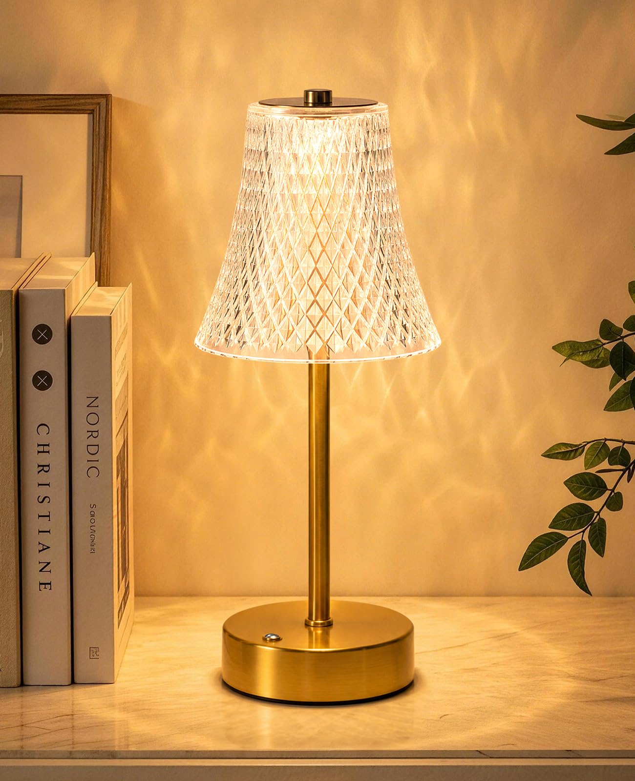 LumaBrite Rechargeable Table Lamp 5200mAh Rechargeable Lamp LED Touch Lamp