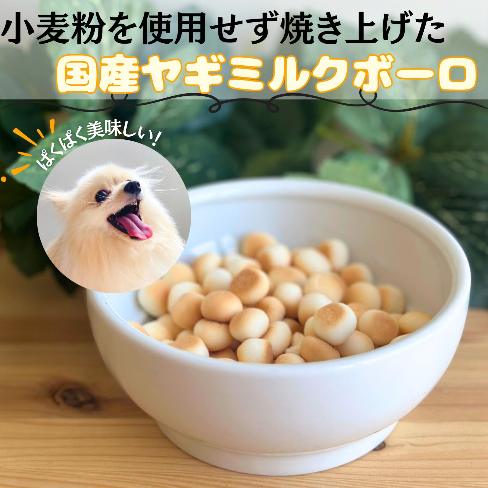 Amazon | 国産（北海道産）ヤギミルクボーロ 200g ロゴスペット 無添加