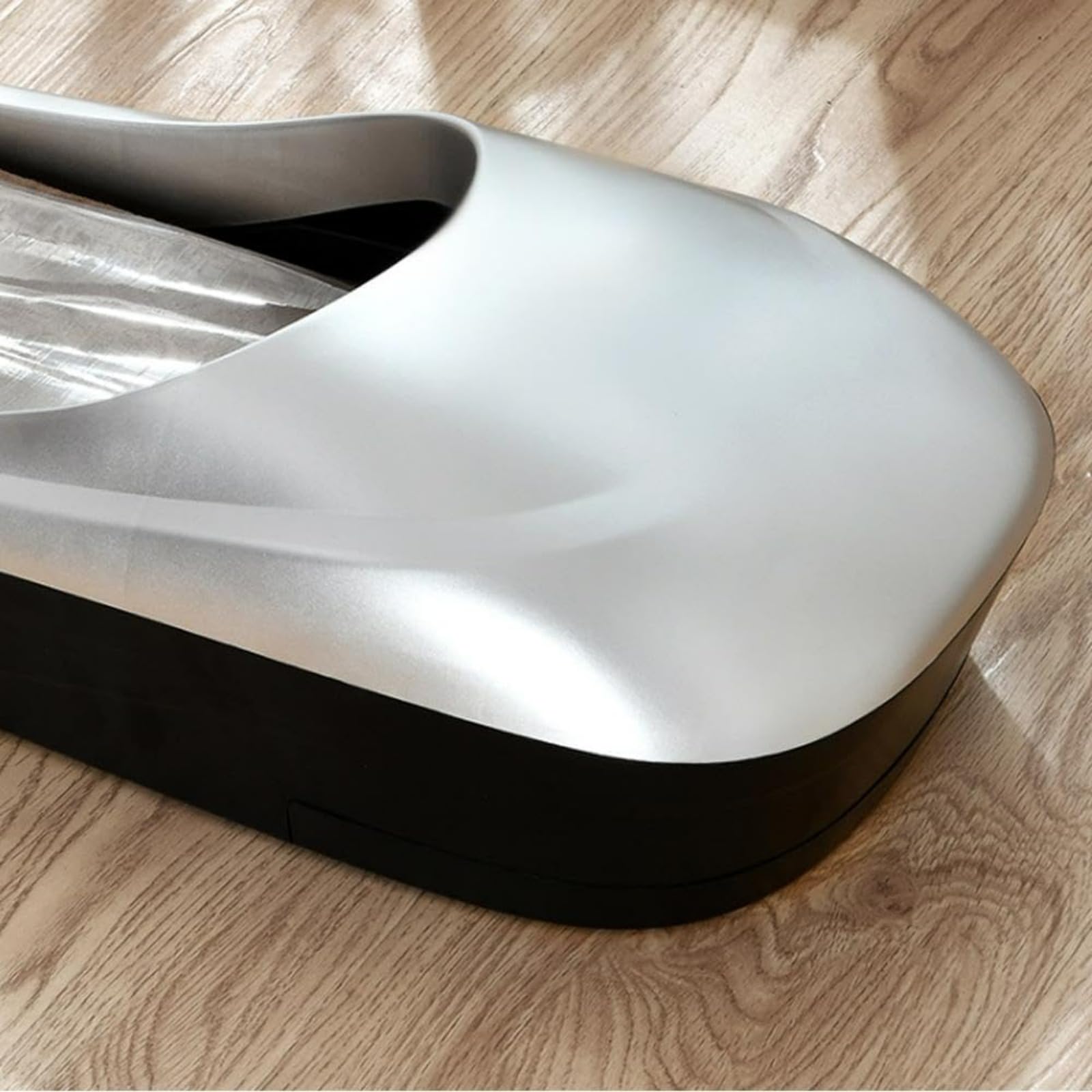 Dispensador automático de cubiertas de zapatos, máquina desechable para cubrir zapatos con rollos de repuesto para el hogar y la oficina