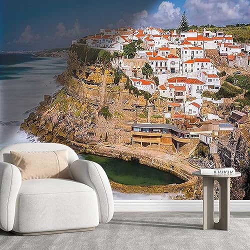 Papel para Pared Decorativo Europeo Cityscape Decor Collection Shiplap Papel de contacto Decoración de pared Paneles de revestimiento multiescena