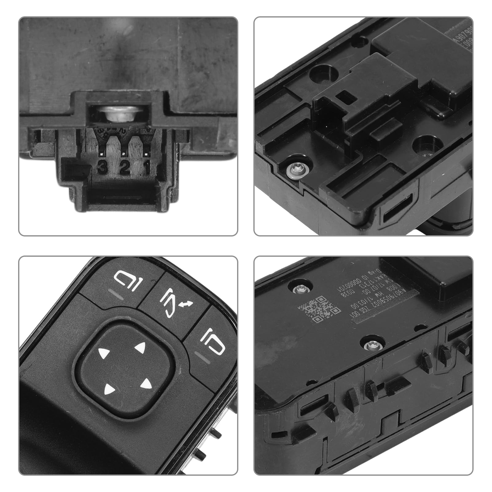 Fensterheber Schalter Für Sprinter 3500XD 2018-2021 A9079059002 | Fensterheberschalter;Elektrische Fensterheber Master Control Schalter Taste;Schalter für Fensterheber;