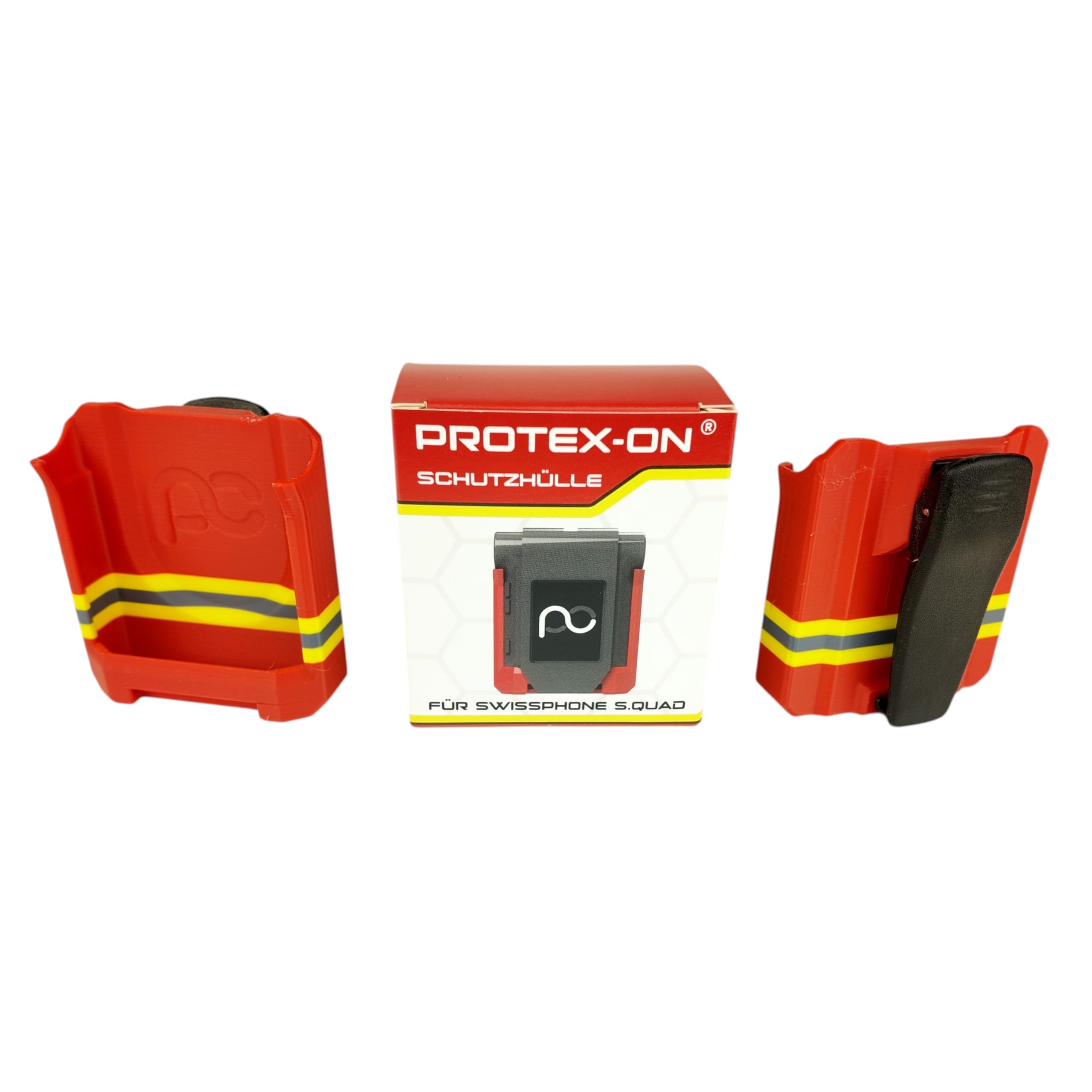 Swissphone s.Quad Meldertasche Holster Gürtelclip Tragetasche FME DME (Version 1) (Sonderedition: Rettungsdienst Hose)